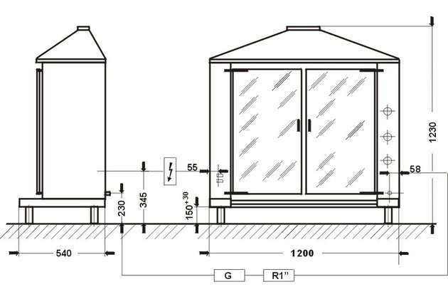 plyn. gril samostatný 000.OGZ-24NC2