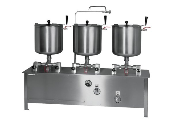 Elektrický varný kotlík trojitý vyklápěcí Lozamet ZE-6