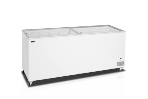 Pultová mraznička prosklené rovné víko Tefcold IC 701 SC
